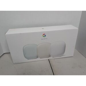 Google Nest Wifi 6E Pro | Multicolor Three (3) Pack | Router Mesh System